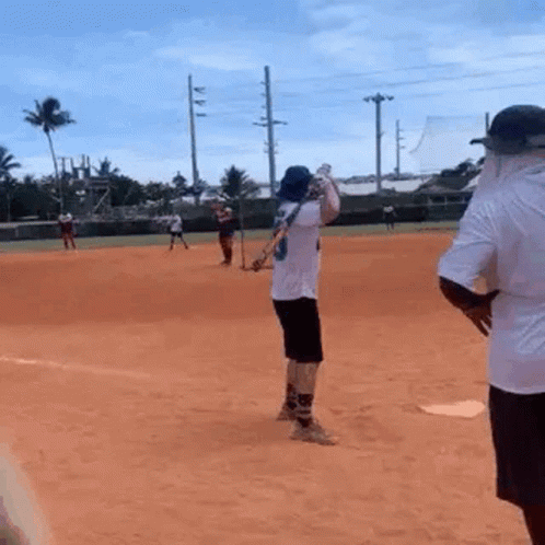Soft Ball Home Run GIF