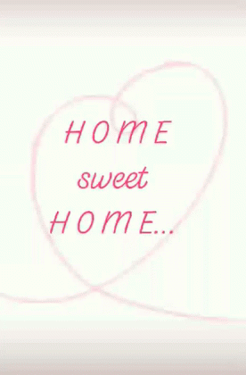 Home Sweet Home Heart GIF