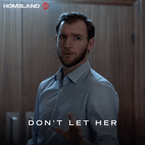 Homeland Poster Man with Beard