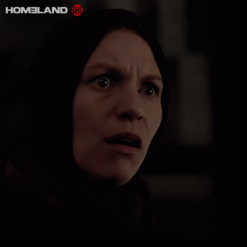 Homeland Show Poster Woman In Hijab GIF