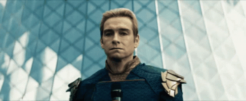 Homelander Grinding Teeth GIF