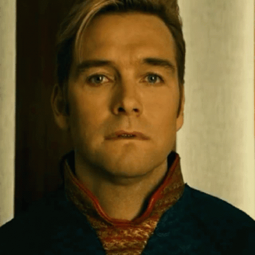 Homelander Just Face Meme GIF