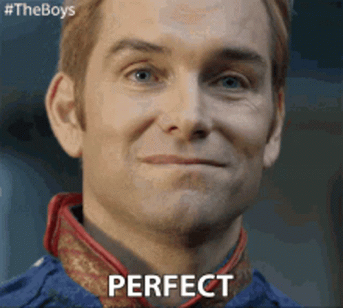 Homelander Saying Perfect GIF