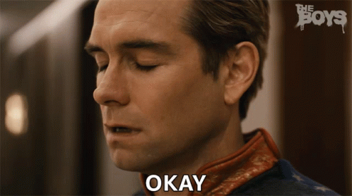 Homelander Sighs Okay GIF