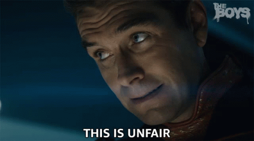 Homelander This Is Unfair GIF