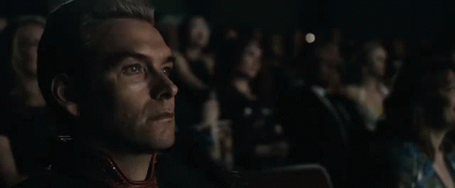 Homelander Watching Movie Meme GIF