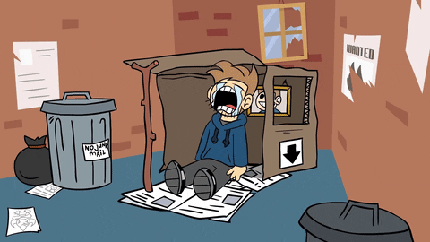 Homeless Edd Crying Trash Eddsworld GIF