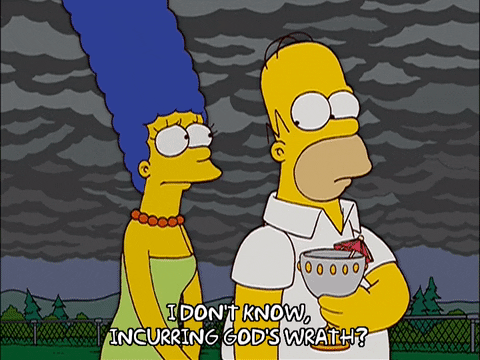 Homer And Large Marge Simpson Good Wrath GIF