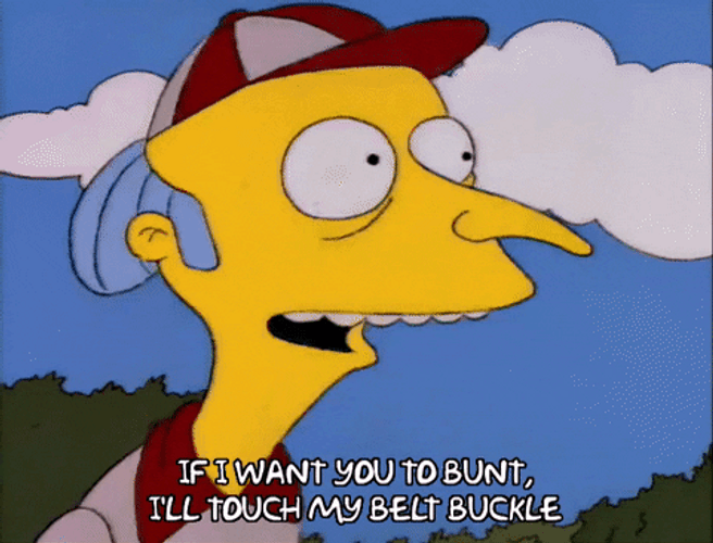 Homer At The Bat Hip Thrust GIF