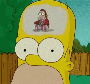 Homer Brain Gif GIF