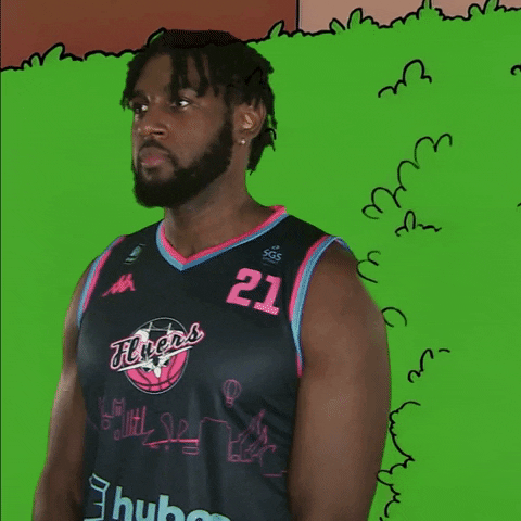 Homer Bushes Basketball Player Meme GIF