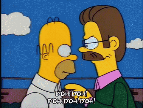 Angry Homer Doh GIF