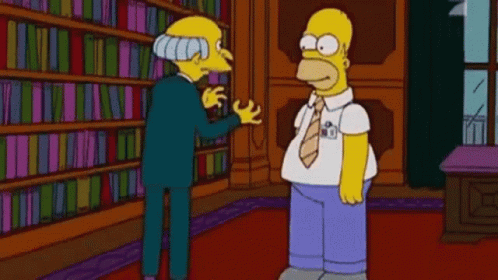 What A Fool Homer Doh GIF