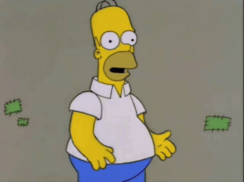 Explaining Homer Doh GIF