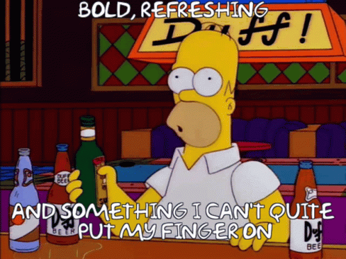 Drunk Homer Doh GIF