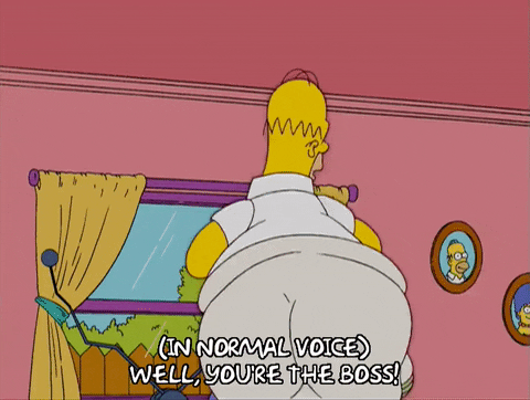 Homer Eating Large Sandwich GIF