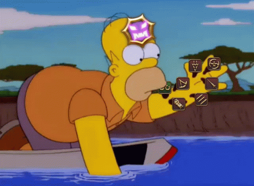 Homer Gets Kicked From Nra Leech GIF