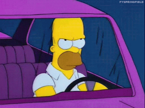 Homer Ready For Stealing GIF