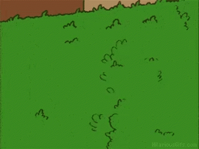 Homer Simpson Appearing In Bushes GIF
