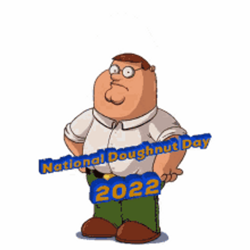 Homer Simpson Bite Happy National Donut Day 2022 GIF