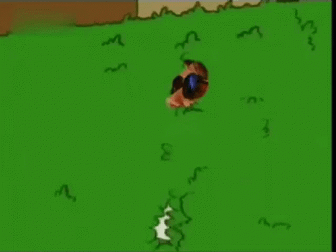 Homer Simpson Bush GIF