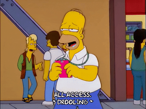 Homer Simpson Drooling Episode 2 GIF