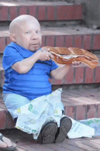 Homer Simpson Eating Sandwich