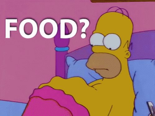 Homer Simpson Food GIF