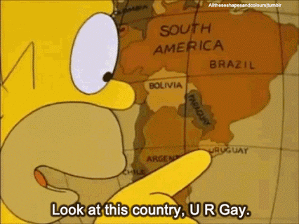 Homer Simpson Gay Meme GIF