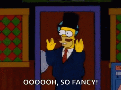 Homer Simpson in Top Hat and Headphones