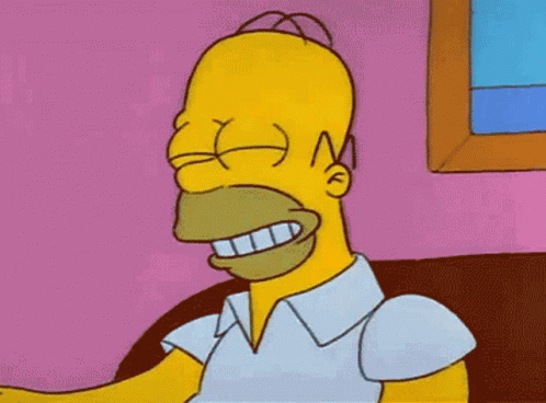Homer Simpson It's Funny Cause It's True GIF