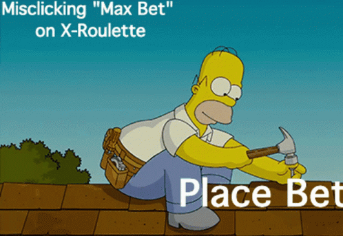 Homer Simpson Place Bet GIF