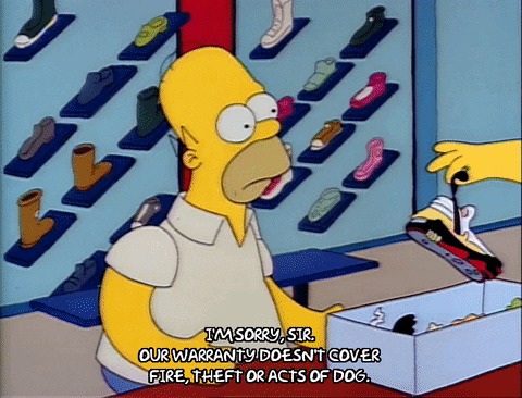 Homer Simpson Return Cartoon Shoes GIF