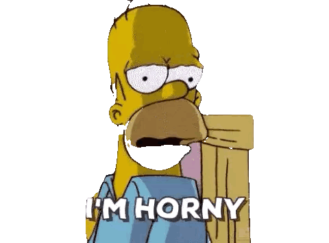 Homer Simpson Says Im Horny