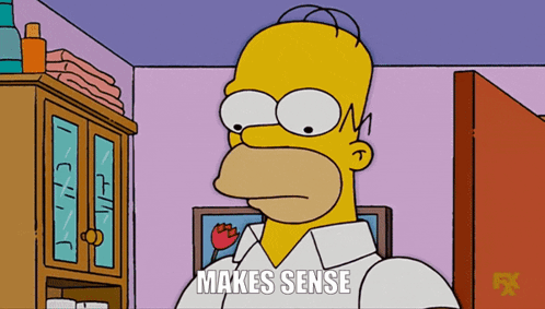Homer Simpson Says Makes Sense