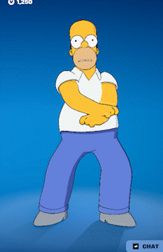 Homer Simpson Standing With Crossed Arms