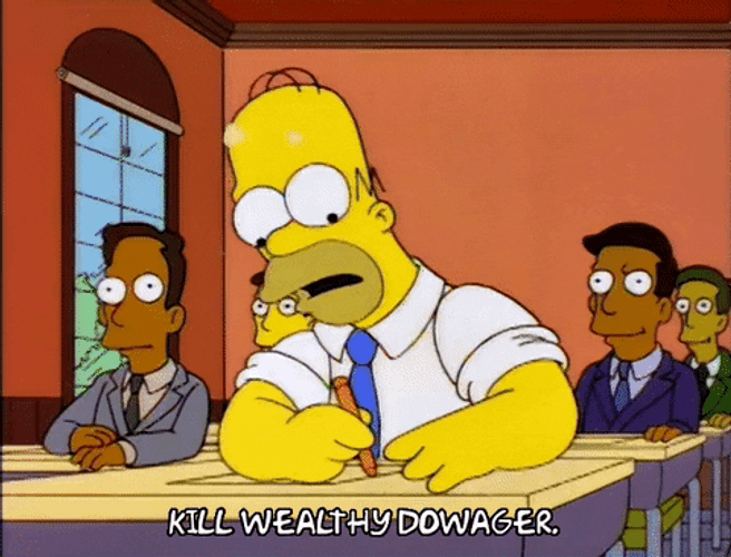 Homer Simpson Take Notes GIF