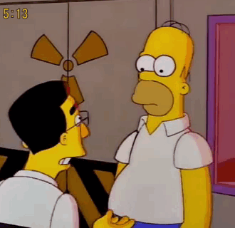 Homer Simpson Talking to Man 5:13