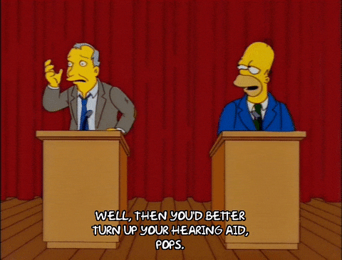 Homer Simpson Well Then You'd Better Turn Up GIF