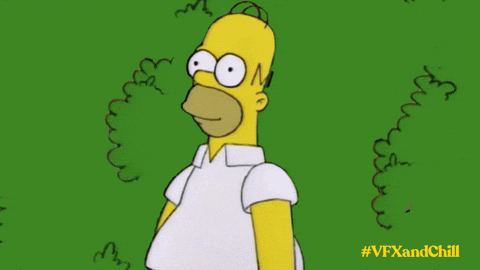 Homer Simpson With Two Velociraptor GIF