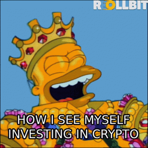Homer Simpsons Investing In Crypto GIF