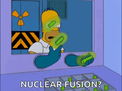 Homer Simpsons Nuclear Fusion GIF