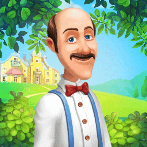 Homescapes Butler In Game GIF