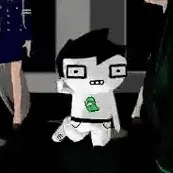 Homestuck John Egbert In A Club GIF