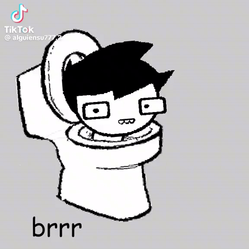 Homestuck John Egbert Skibidi GIF