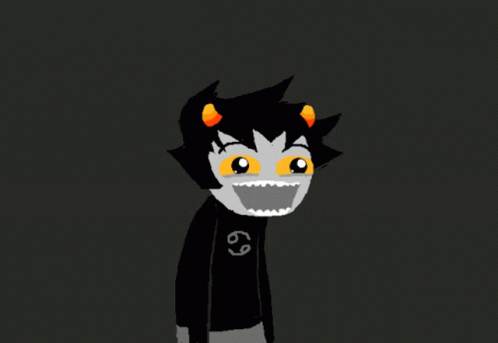Homestuck Karkat Happy GIF