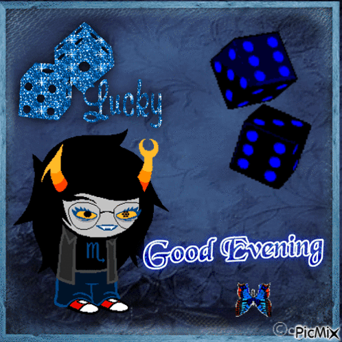 Homestuck Lucky Good Evening GIF