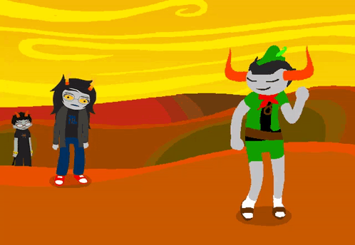 Homestuck Tavros Nitram GIF