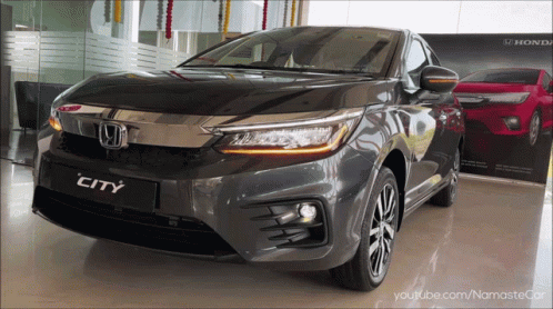 Honda City at Showroom