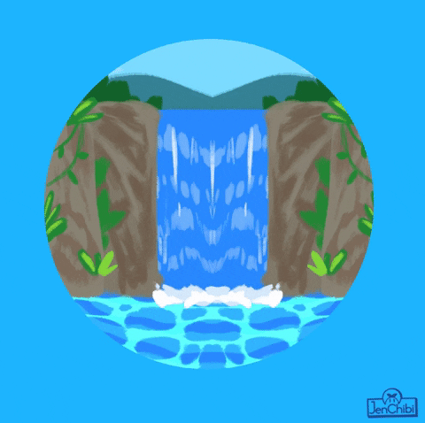 Honduras Falls Animation GIF